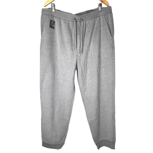 NEW Tek Gear Ultrasoft Fleece Jogger Pants Mens XXL Gray NWT - Picture 1 of 7